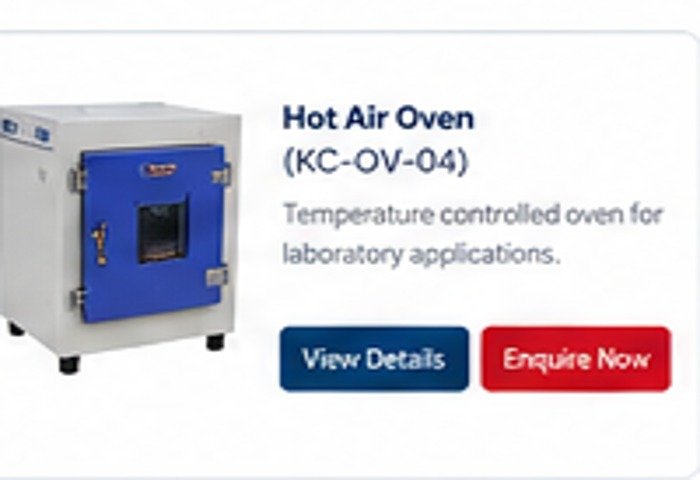 Laboratory Hot Air Oven – Demo
